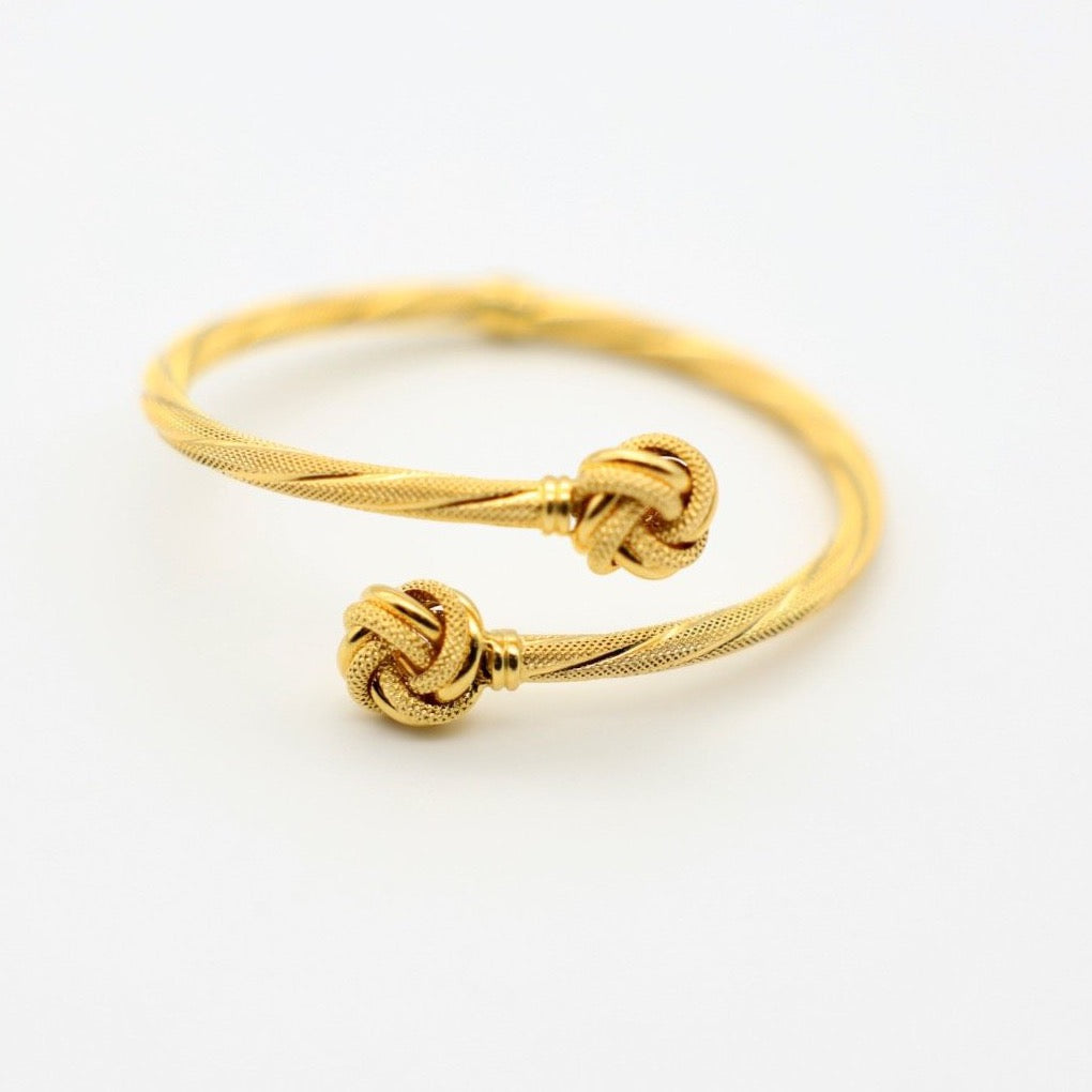 14K Knotted Women Bracelet - Ashely Jewelry 2