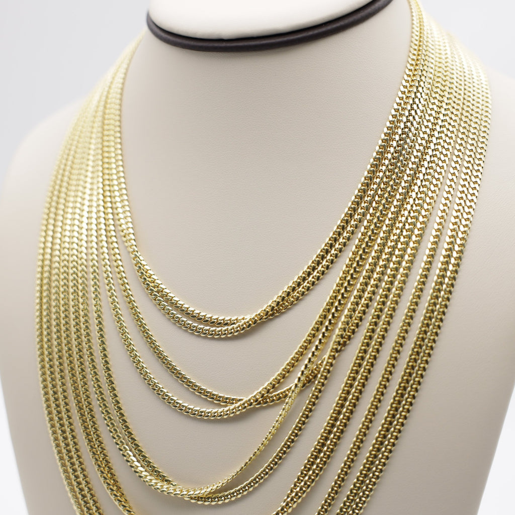 14K Solid Italian Chains - Ashely Jewelry 2