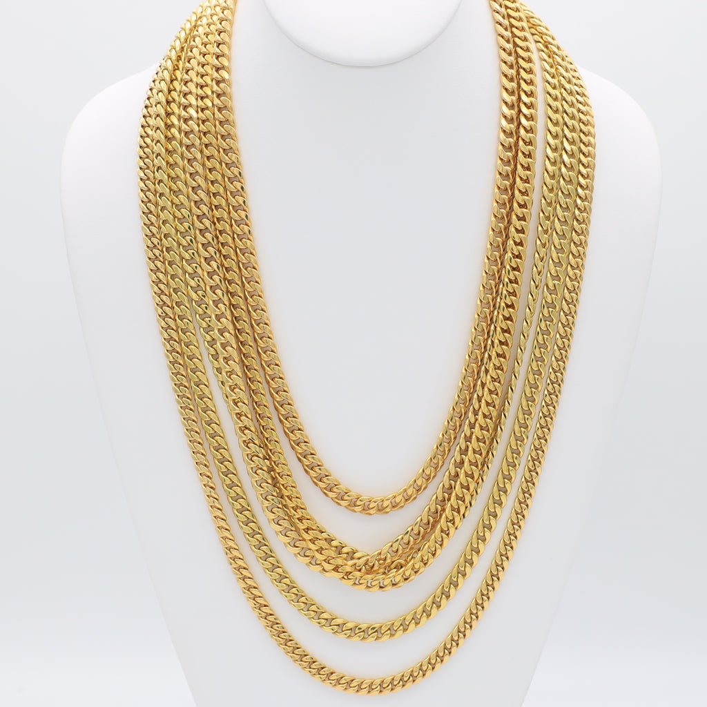 14K Hollow Italian Chains - Ashely Jewelry 2