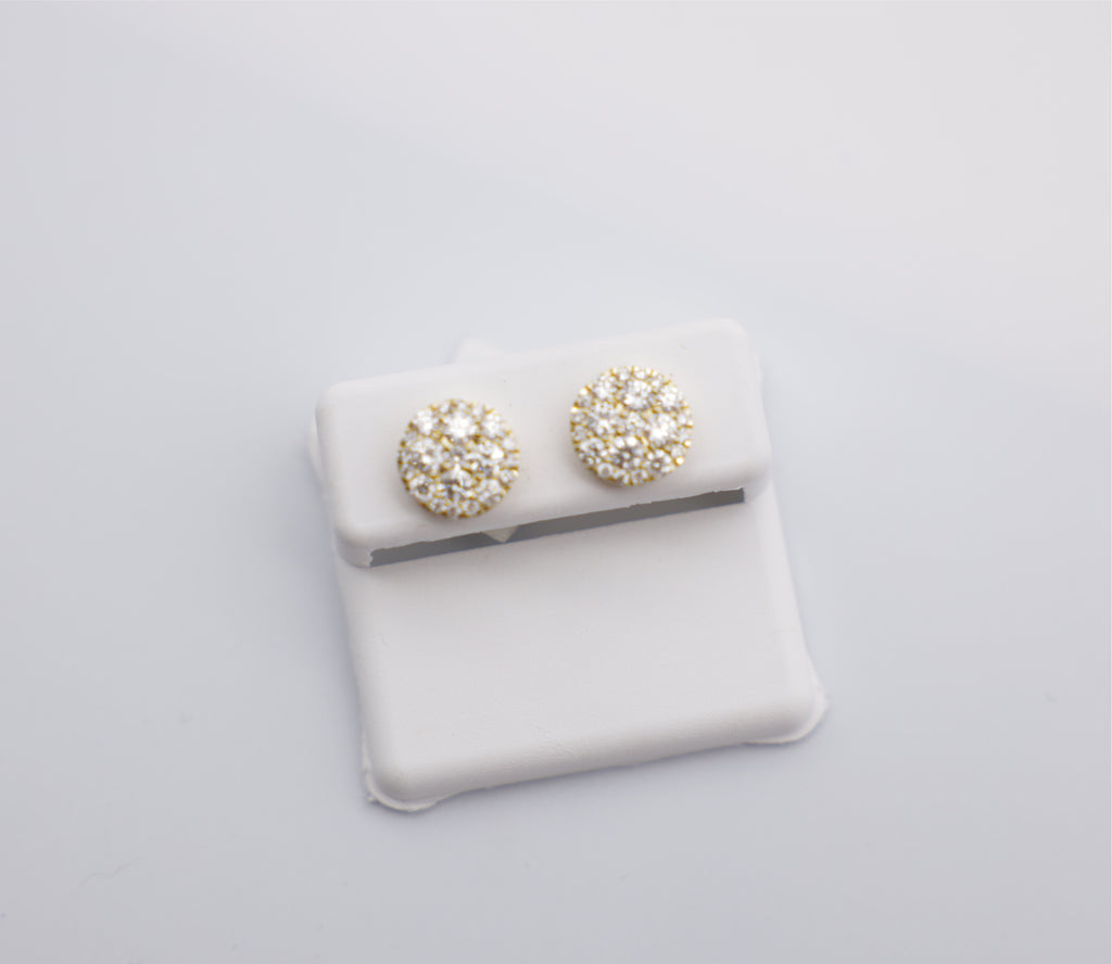 14K Diamond Earrings - Ashely Jewelry 2