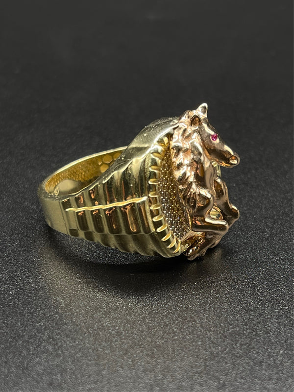 Rose Gold Men Ring - Ashely Jewelry 2